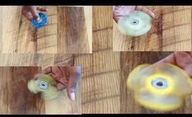 GHETTO DIY FIDGET SPINNER