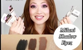 Milani Shadow Eyez Spring 2014 | Review and Swatches