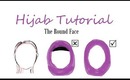 Hijab Tutorial (for round face)