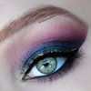 Teal/Purple With Gold Liner