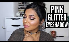 Pink Glitter Eyeshadow Tutorial | MissBeautyAdikt