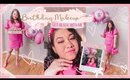 My 27th Birthday GRWM // Glam & Glowy Pink Smokey Eye Makeup & Hot Pink Outfit | fashionxfairytale