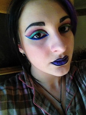 Experimenting with one of my Sugarpill Palettes 

http://m.facebook.com/pages/Yassmin-Abdo-Makeup-Artist 