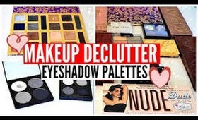Declutter Eyeshadow Palettes