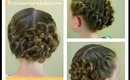Braided Flower Updo, Easter & Prom Hairstyles