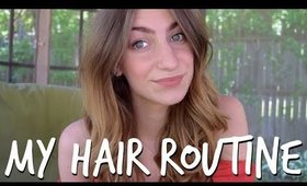 My Hair Routine | For Oily Roots + Dry Ends