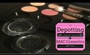 Depotting a Single Eyeshadow from MAC Cosmetics + Mini Haul