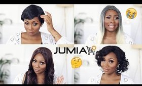 WHO SENT ME? 😭💀 TRYING WIGS THAT I BOUGHT FROM JUMIA 😂 | DIMMA UMEH