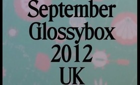 September Glossybox 2012 UK - The one that gets thumbs up and thumbs down