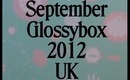 September Glossybox 2012 UK - The one that gets thumbs up and thumbs down