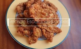 Recette Escalopes De Poulet Panées légères et croustillantes