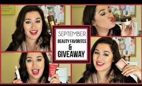 September Beauty Favorites + GIVEAWAY