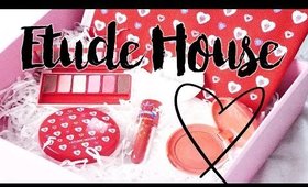 Etude House Pink Bird Unboxing | Spring Strawberry Melting Sweet Makeup Collection 2016