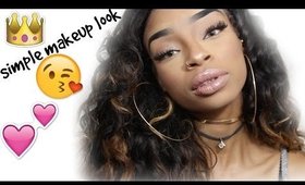 GRWM Simple Makeup ! (No voice over)