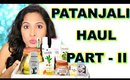 PATANJALI Review & Haul - Part 2 | Skincare & Haircare | ShrutiArjunAnand