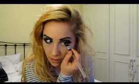 Lady GaGa Telephone video makeup tutorial!