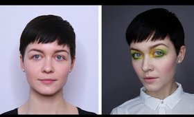 Spring Colors: Bright makeup tutorial on Clara