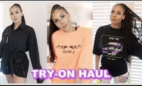 TRENDY FASHION TRY-ON HAUL | MISSGUIDED