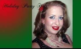 Holiday Party Hair Tutorial