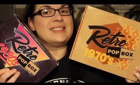 Retro Pop Box 1970s & 1980s Unboxings - July 2016 BONUS VIDEO!