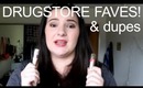 My Favorite Drugstore Products! (and DUPES!)