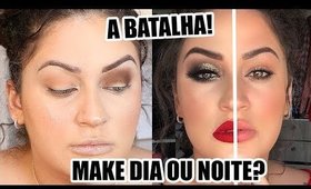 MAQUIAGEM DIA VS NOITE - QUAL TU ESCOLHE? | DUDA FERNANDES