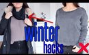 7 WINTER LIFE HACKS YOU MUST KNOW !!