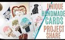 Card Making Project Share 2, Ice Cream Cards, Quarantine Card Idea, Funny Magic Iris Card