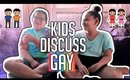 ASKING MY LITTLE SISTERS ABOUT BEING GAY