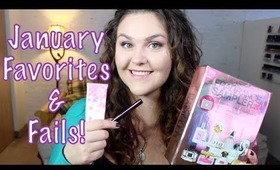 January Beauty Favorites and FAIL!!