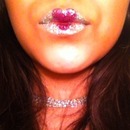 glitter lips ✨