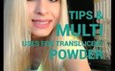 How to use Translucent Powder Multiple Ways