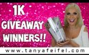 1K Giveaway Winners!!! | Congratulations & Thank You! | Tanya Feifel-Rhodes