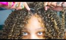 Super Natural & Versatile Curly Crochet Hair Tutorial