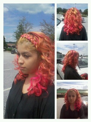 i also did the pink.!