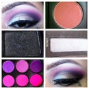 look from Coastal scents palette