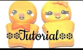 Gingerbread Couple Charm Tutorial