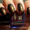 Max Factor Fantasy Fire (layered over China Glaze Liquid Leather)