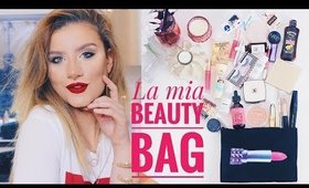 Cosa c'è nella mia Beauty BAG da Viaggio?!? Prodotti a prova di bagaglio a mano!