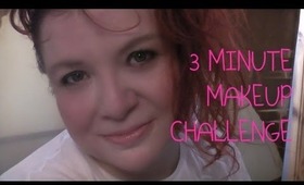 3 Minute Makeup Challenge - Epic Fail