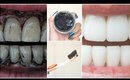 DIY CHARCOAL Teeth Whitening│How To Make Charcoal Toothpaste w/ Coconut Oil at Home For White Teeth