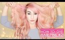 HOW TO DYE HAIR PINK #2 | Katie Snooks