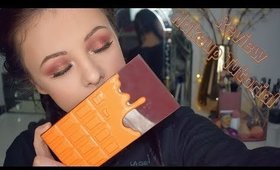 Makeup Revolution Orange Chocolate Review/Makeup Tutorial | Danielle Scott