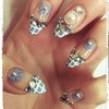 Blue Hime/ Gyaru nails