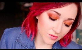 Project Runway Inspired Orange Smokey Eye [One Brand Tutorial- Avon]