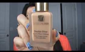 Estee Lauder Double Wear Foundation Review and Demo