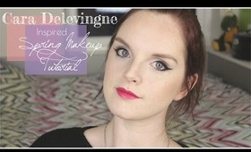 Cara Delevingne Spring Makeup Tutorial