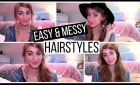 Easy Messy Hairstyles