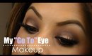 Tutorial: My "Go To" Eye Makeup Look