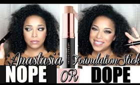 REVIEW + DEMO | *NEW* Anastasia Foundation Stick on DRY NORMAL SKIN || MelissaQ